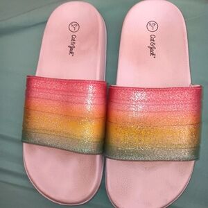 Girls size Large 4/5, Cat and Jack slides